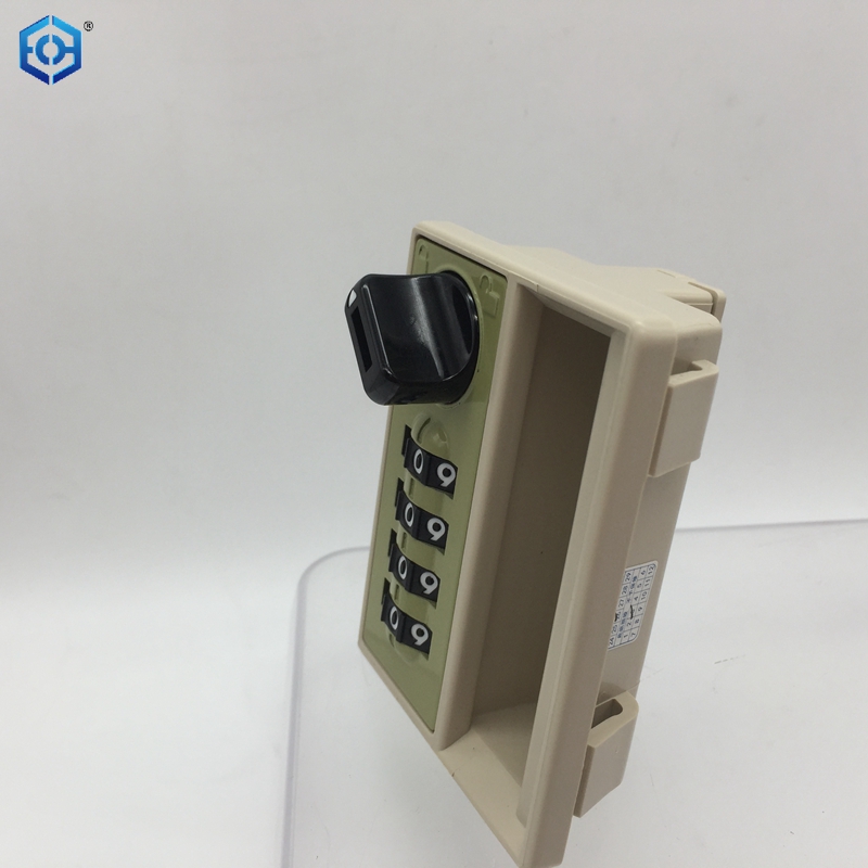 Security Plastic 4-Digit Code Mechanical Keyless School Locker Combination Lock