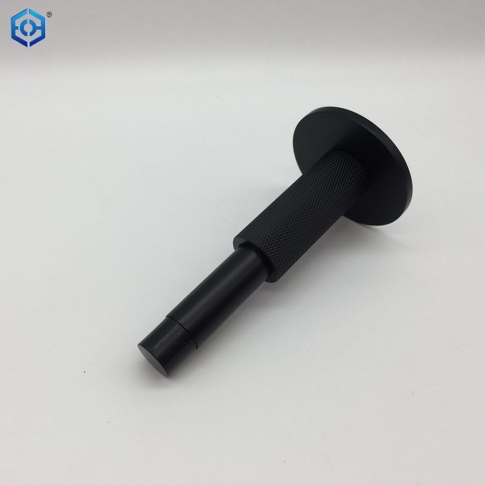 3m Adhesive No Drilling Heavy Duty Floor And Wall Mount Brass Knurled Door Stopper