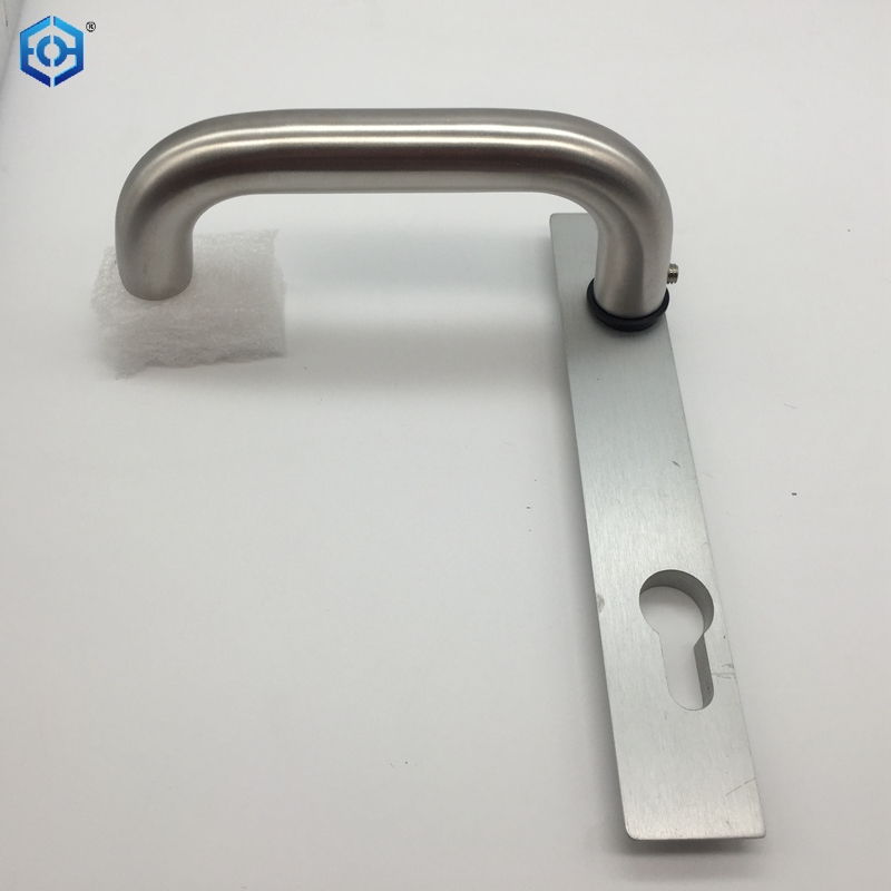SSS Or Black Stainless Steel Door Handle for Narrow Aluminum Frame Door