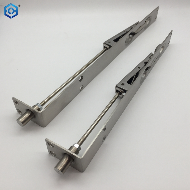 Lever Action Flush Bolt for French Doors 300 X 25mm Satin Stainless Steel