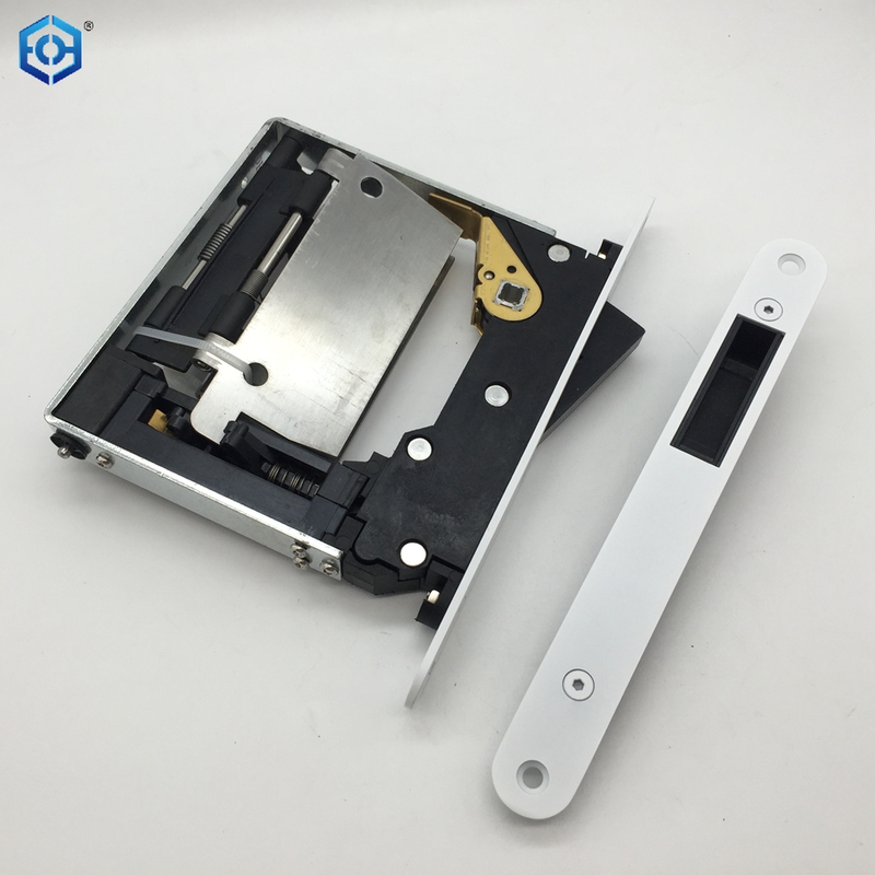 Invisible Door Lockset Concealed Pocket Sliding Door Lock with Magnetic Latch