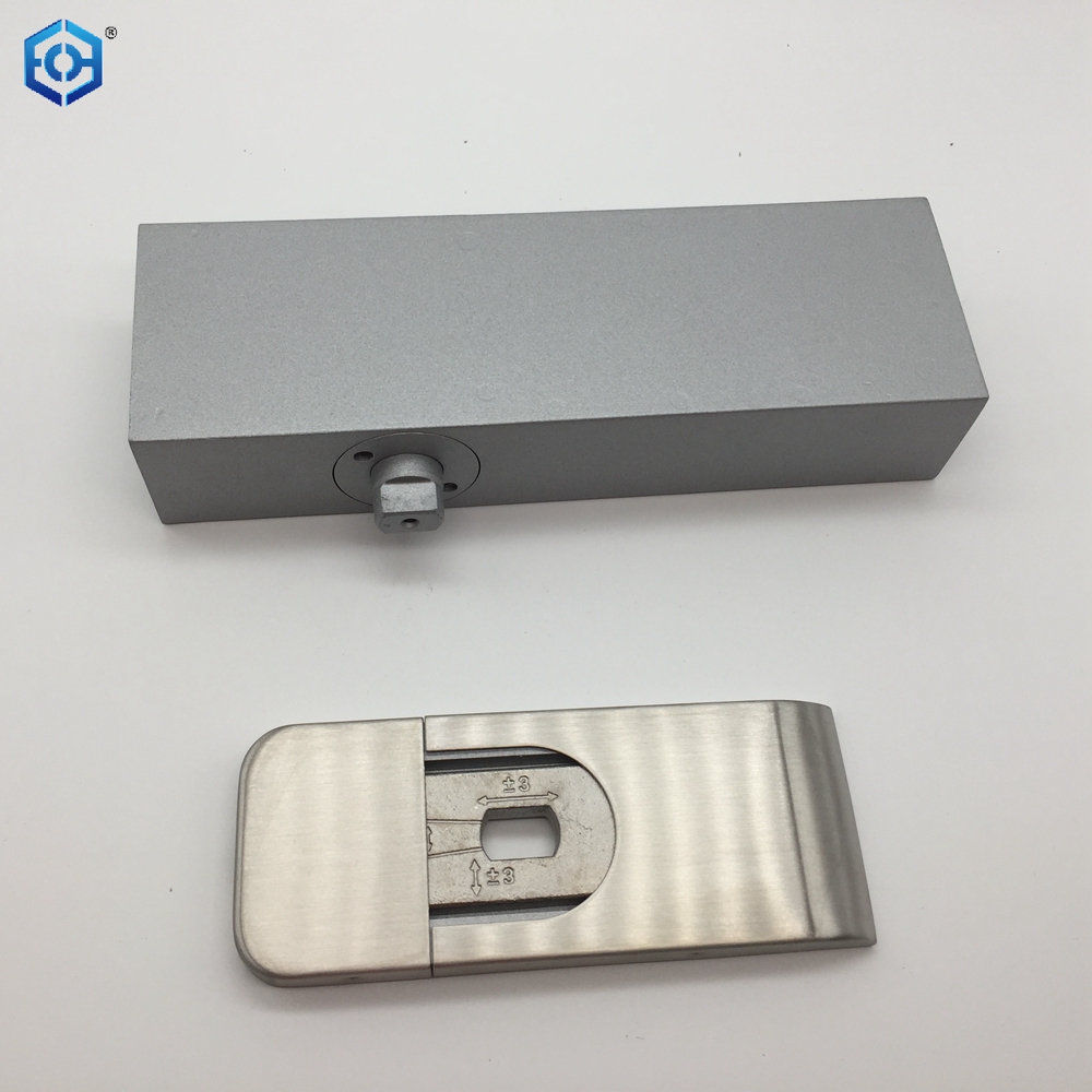 Accessory Wooden Invisible Floor Spring Hydraulic for Door Hidden Pivot Door Hinge 180 Degree Rotation