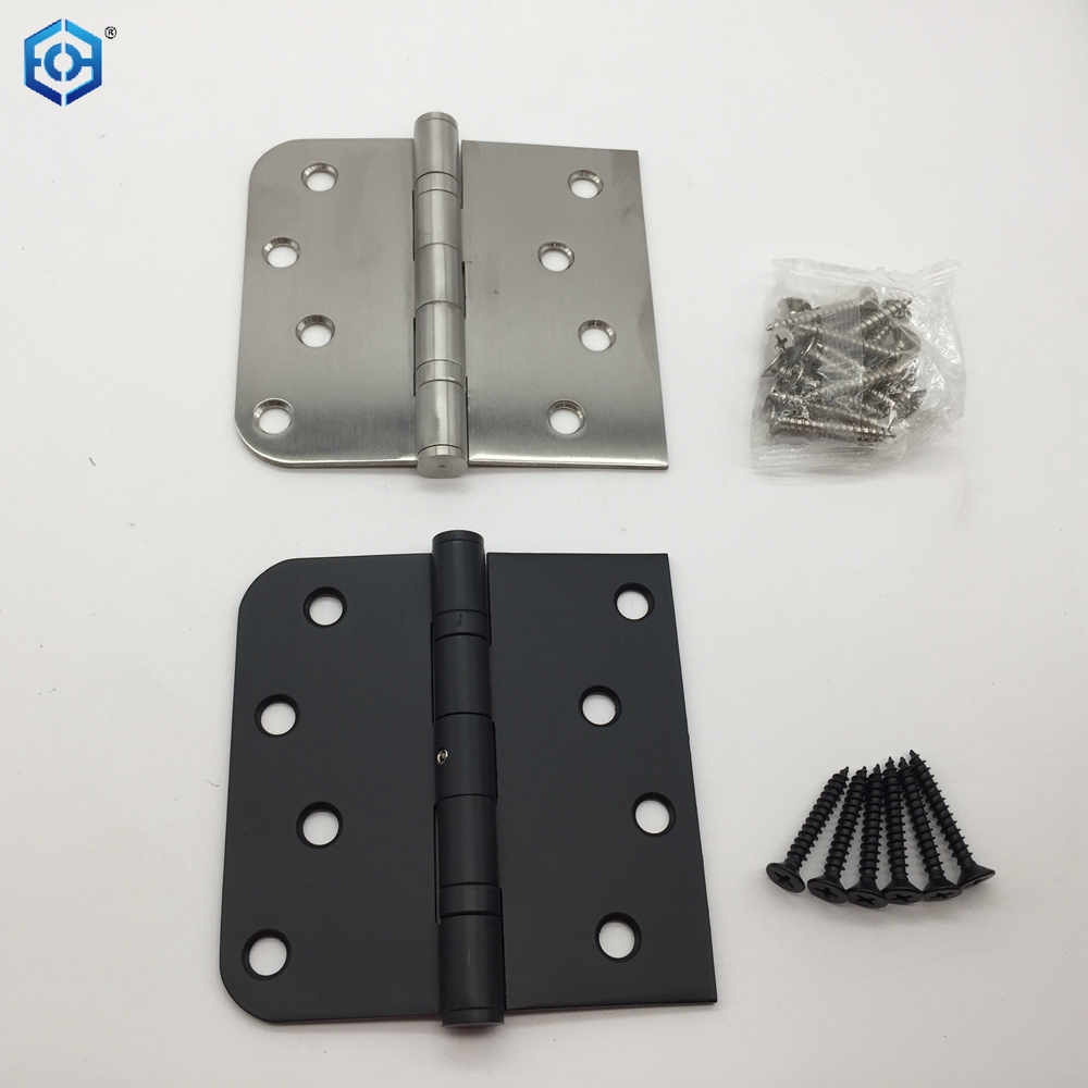 Stainless Steel Door Hinges Of Two Ball Bearing Rust Proof For Gates And Exterior Doors