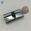 Satin Chrome Brass Door Lock Cylinder with Master Cylinder And Master Key