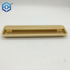 Factory Wholesale Square Plate Furniture Embedded Concealed Hidden Kitchen Cabinet Handle