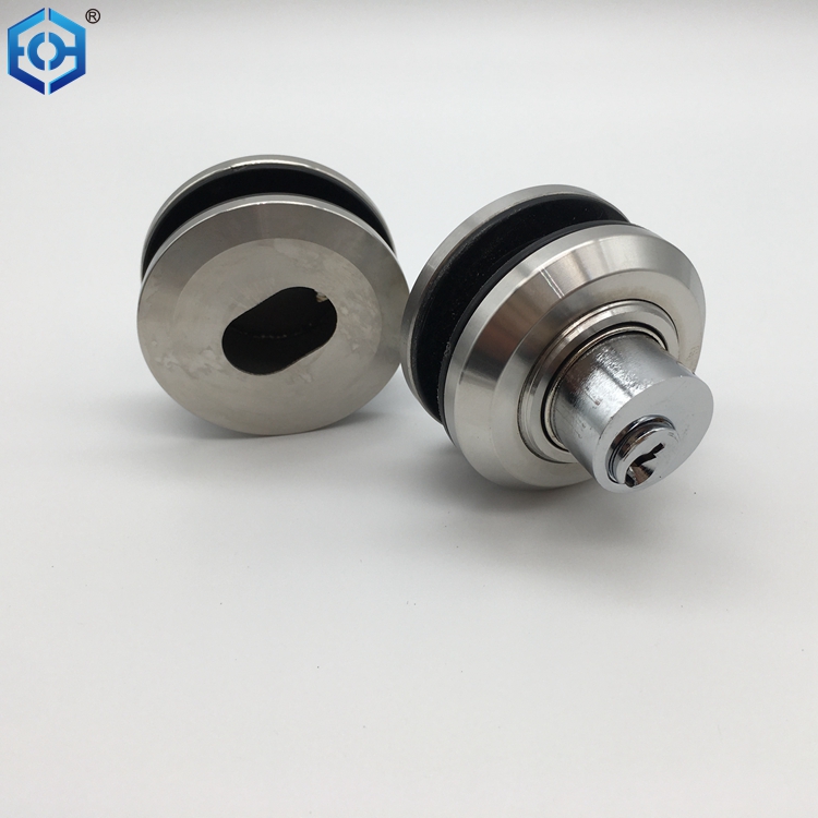 bottom lock for glass door