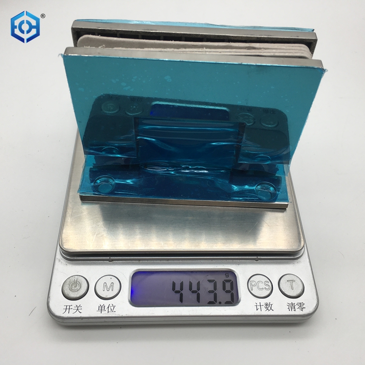 glass door hinge adjustment