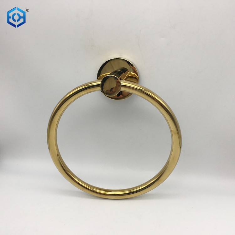 rose gold towel ring