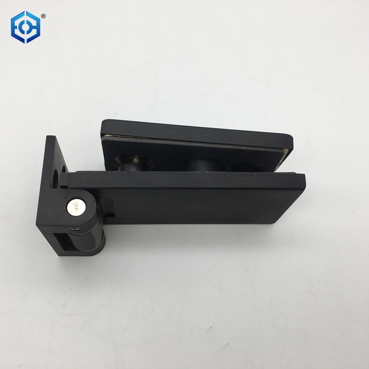 d shape glass door hinge