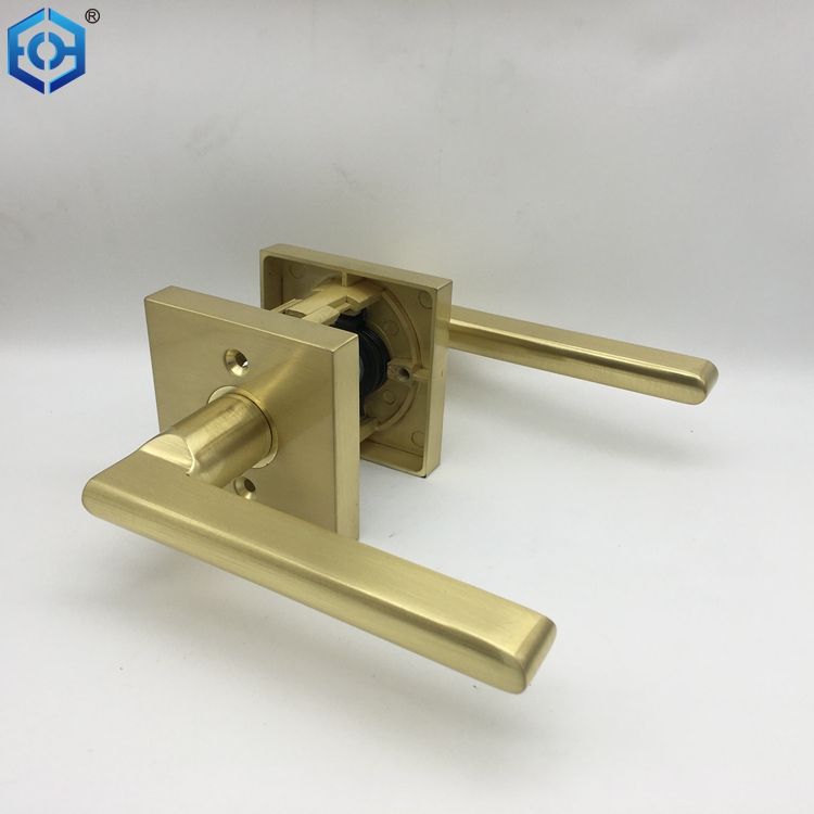 schlage door levers golden