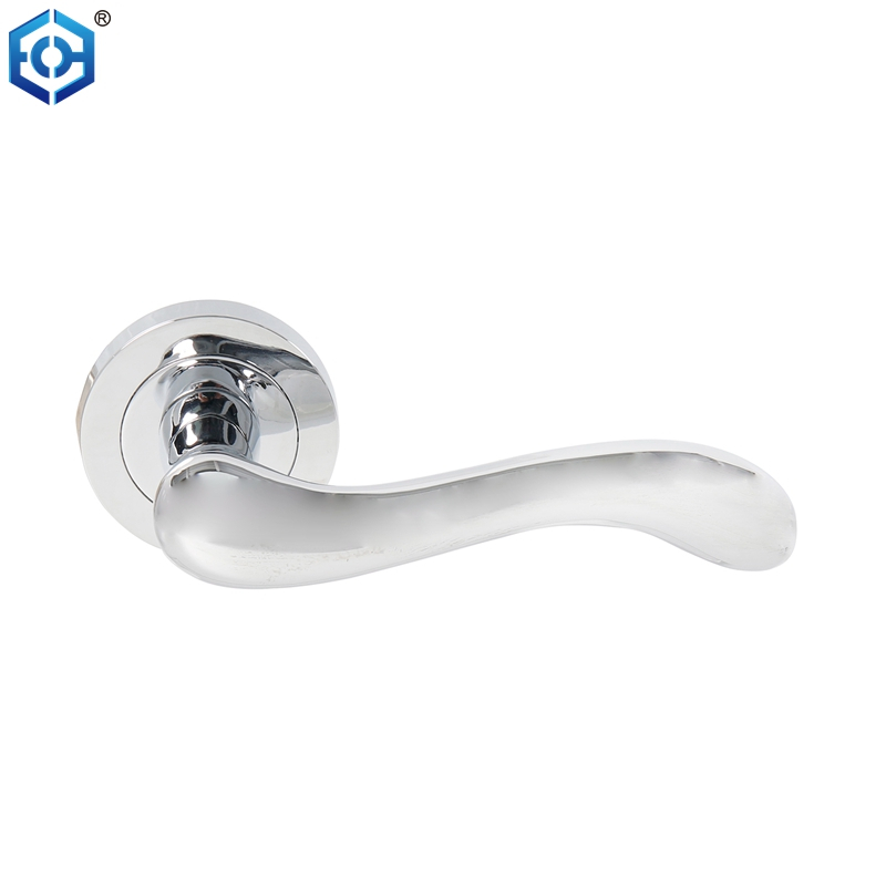 Zinc Alloy Door Handle For Bathroom