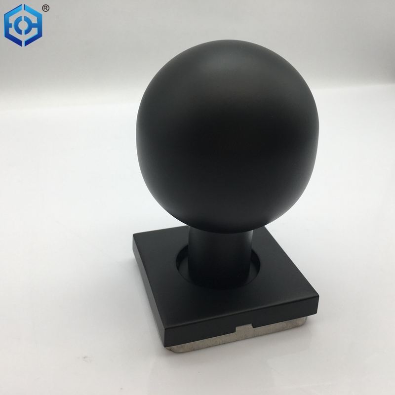 black door knob