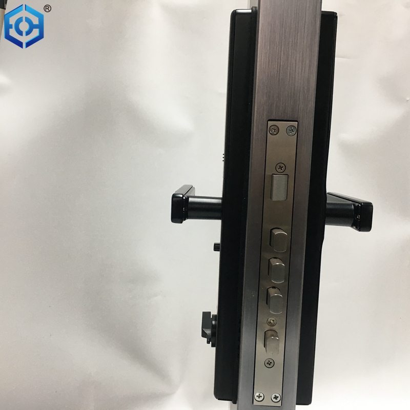 Black Smart Electronic Home Security Biometric Digital Door Lock