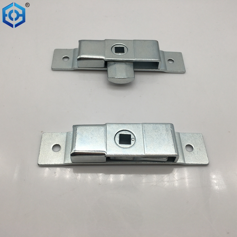 3-Point Dead Bolt Latch Heavy Duty Center Case Latch Lock Square Hole for Handle Insert