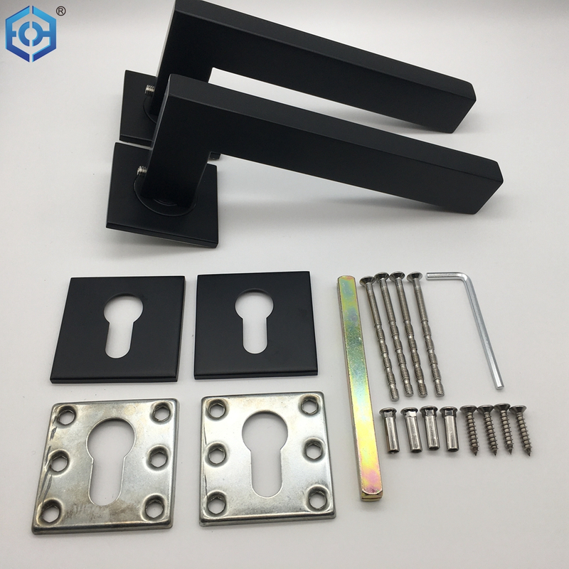 Stainless Steel Square Competitive Price Interior Privacy Door Handle