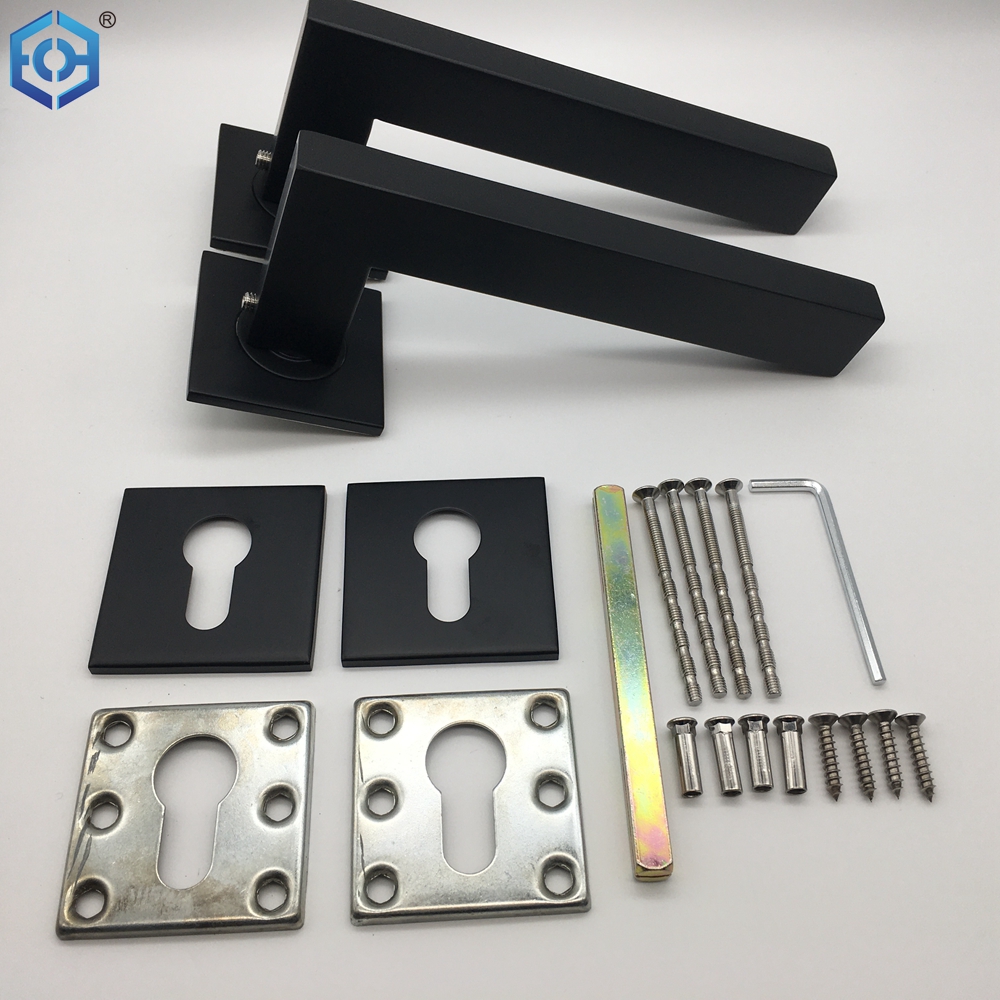 Stainless Steel Square Competitive Price Interior Privacy Door Handle