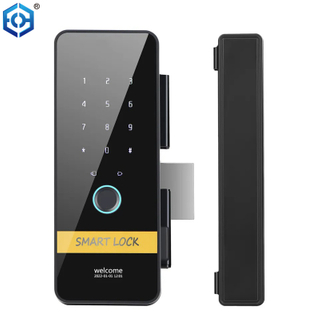 Glass Door Smart Fingerprint Password Lock Remote Access Control System Door REL