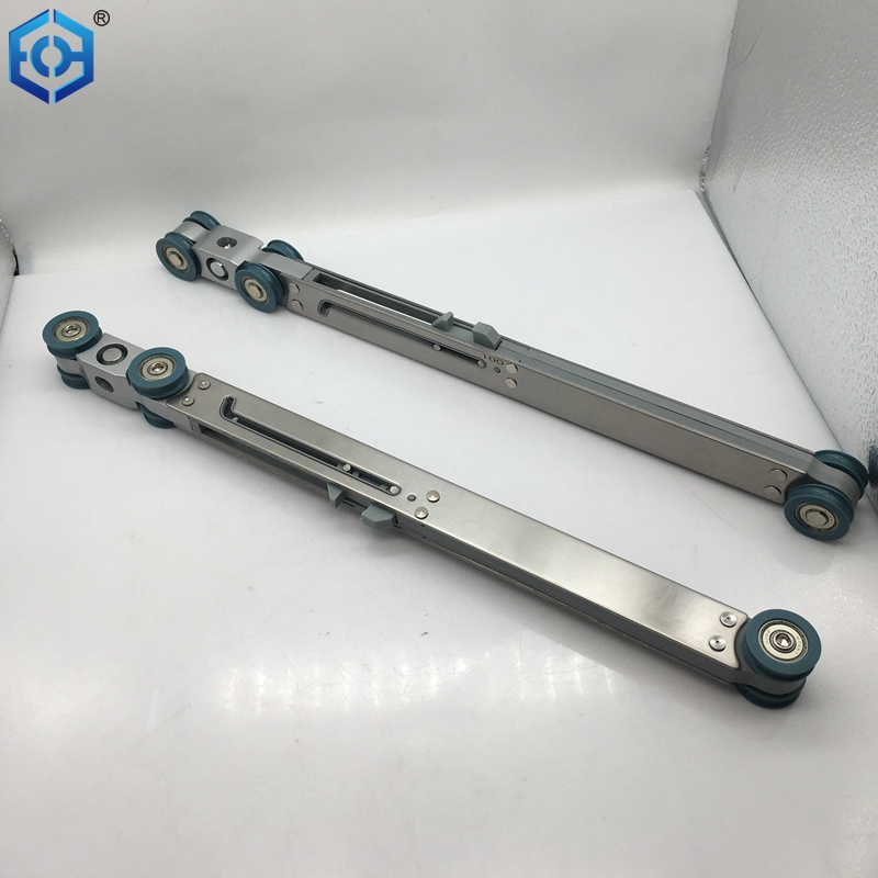  Three Doors Synchronize Telescopic Linkage Sliding Roller For Interior Door