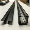 EC Hardware Black Stainless Steel Glass Folding Door System Accessories GS4000 Frameless Bi Fold Glass Door Hardware Fitting
