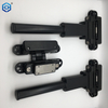 Black Zinc Alloy 3D Adjustable Self-Closing Concealed Hinge 150kg