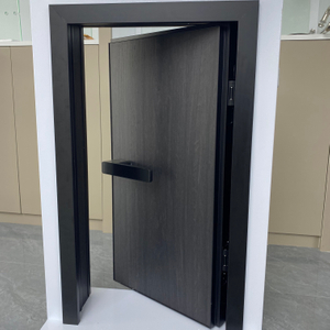 Frameless Invisible Hinge Flush Concealed Skin Prime Hidden House Doors HDF Door