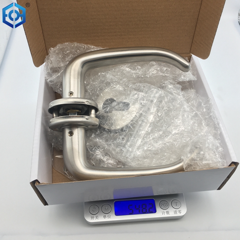 stainless door levers