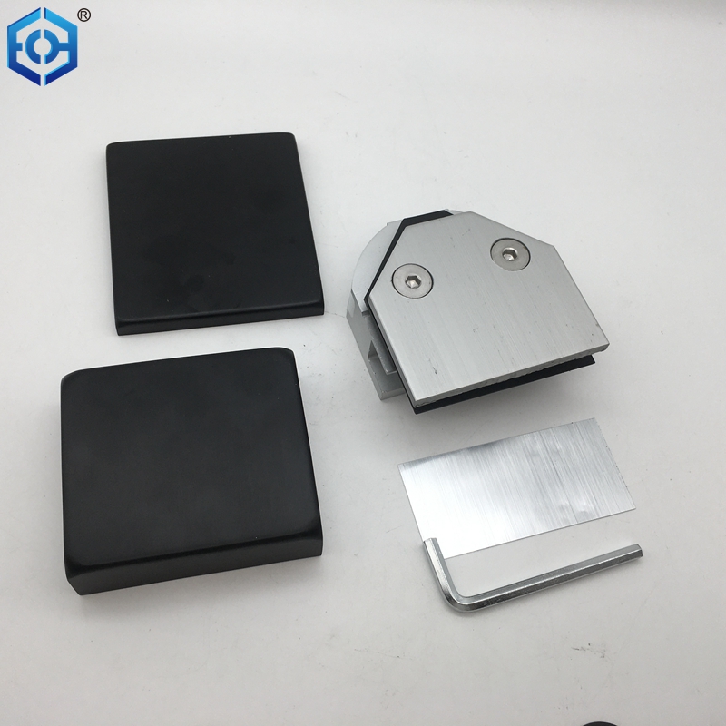Square Aluminum Or Stainless Steel Strike Box for Office Glass Door Lock