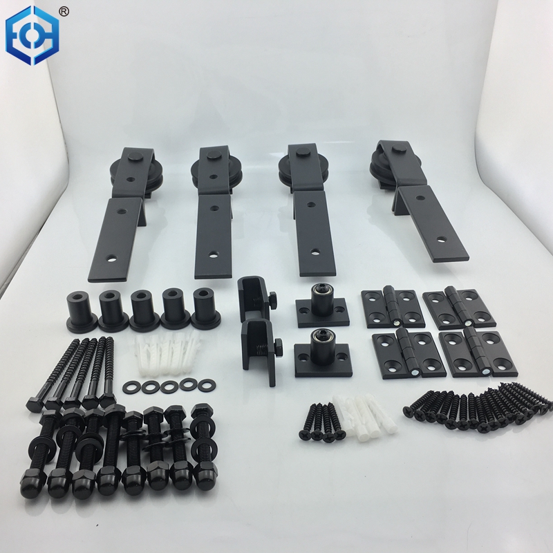 bifold sliding barn door hardware