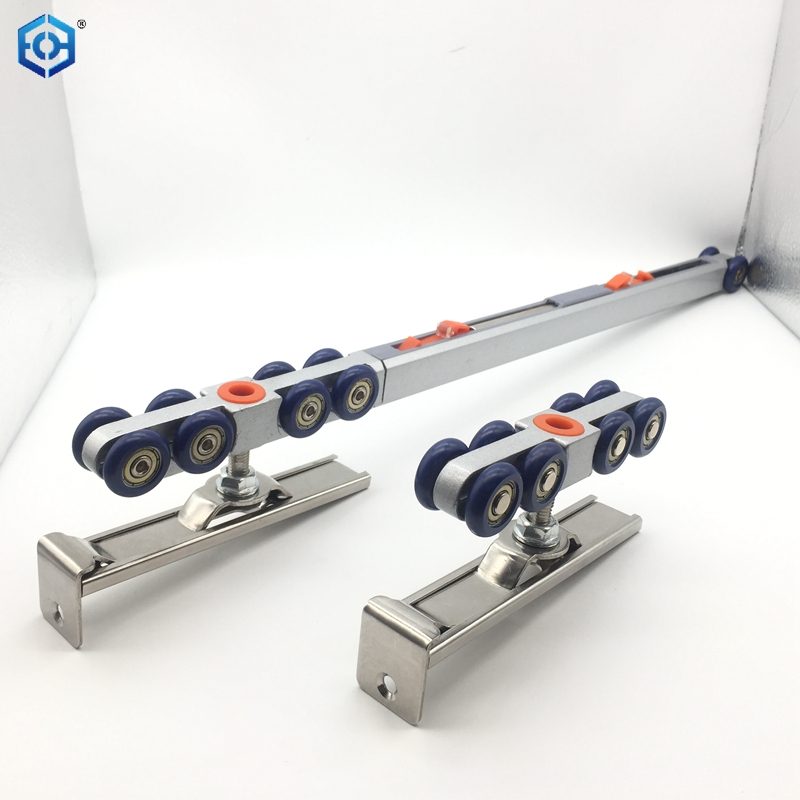 Soft Close Cabinet Hanging Sliding Door Roller with Double Side Soft Close System