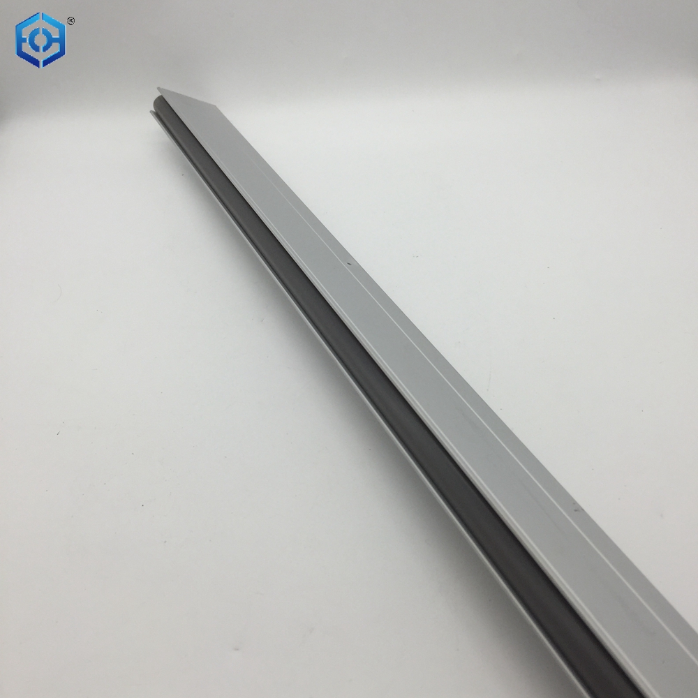 Surface Mounted Aluminum 36" Long Automatic Door Bottom Seal Under Door Seal with Double Neoprene Seal 
