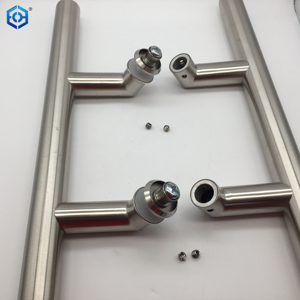 sliding glass handle