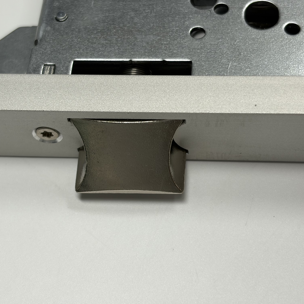 European Style 3 Multi-Point Mortise Lock Body Keyless Steel Door Security for Wooden Doors 50mm Backset
