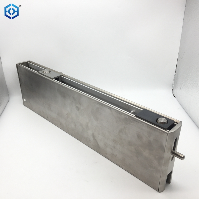 Top sell commercial used bi fold screen door frameless glass folding door