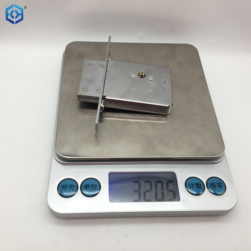 Steel Mortise Lock Cross Lock Pipe Well Lock Universal Type Gas Supply Heating And Electric Or Water Well Door Lock with Lock Cylinder