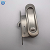 Stainless Steel Unique Bargains Sliding Door Lock Invisible Recessed Handle Latch Door Hardware Lock 