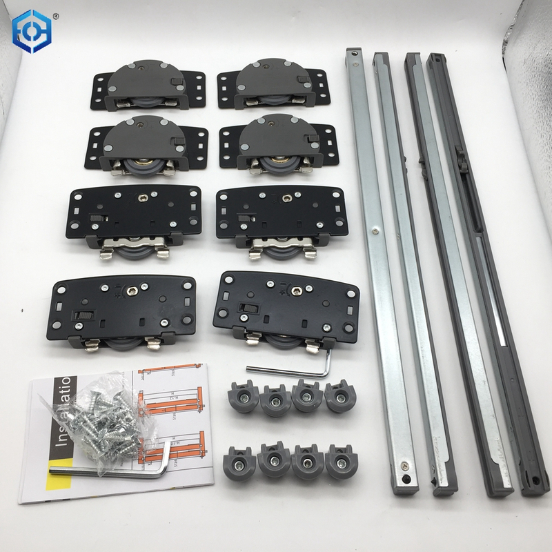 The Best Price Wardrobe Hardware Accessories Concealed Wardrobe Sliding Door Roller