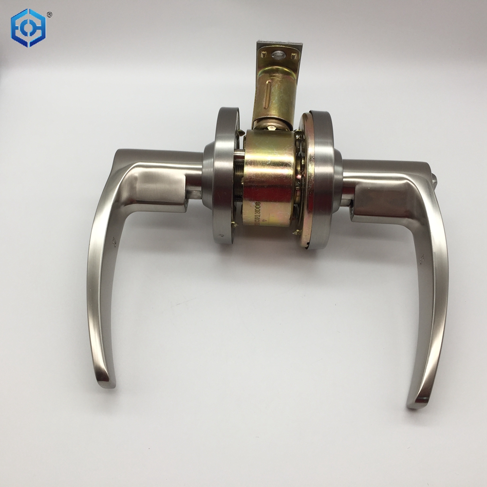 Stainless Steel Heavy Duty Commercial ANSI A156.2 Grade 2 Cylindrical Lever Door Lock