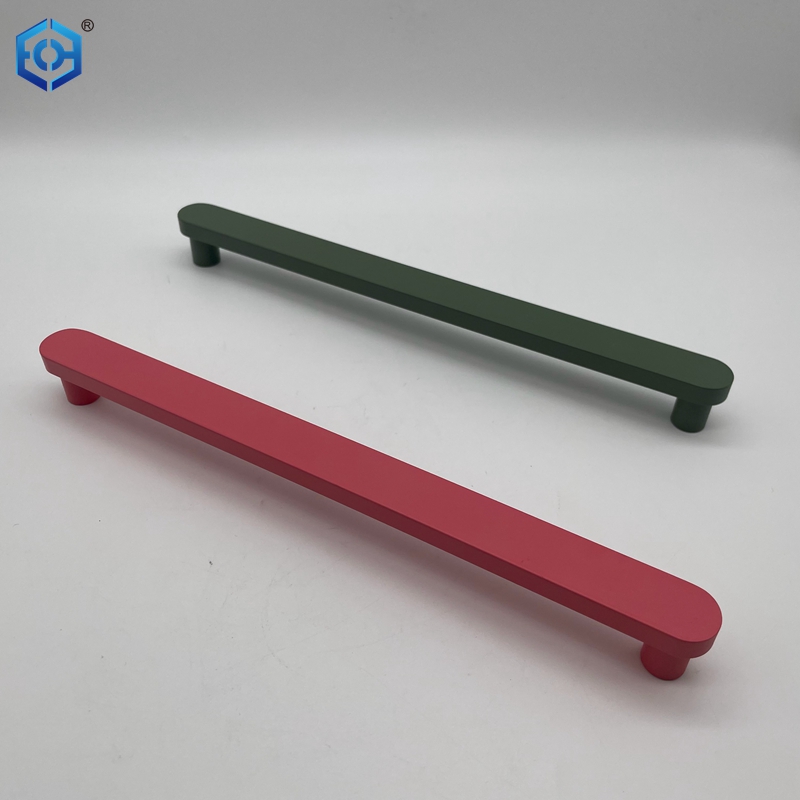 Colorful Aluminum Knob Drawer Pulls Cabinet Door Handle Dresser Pull Handles