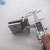 Frameless Folding Butt Flip Inclined One Side Durable Stainless Steel 90 Degree Glass Door Hinge 