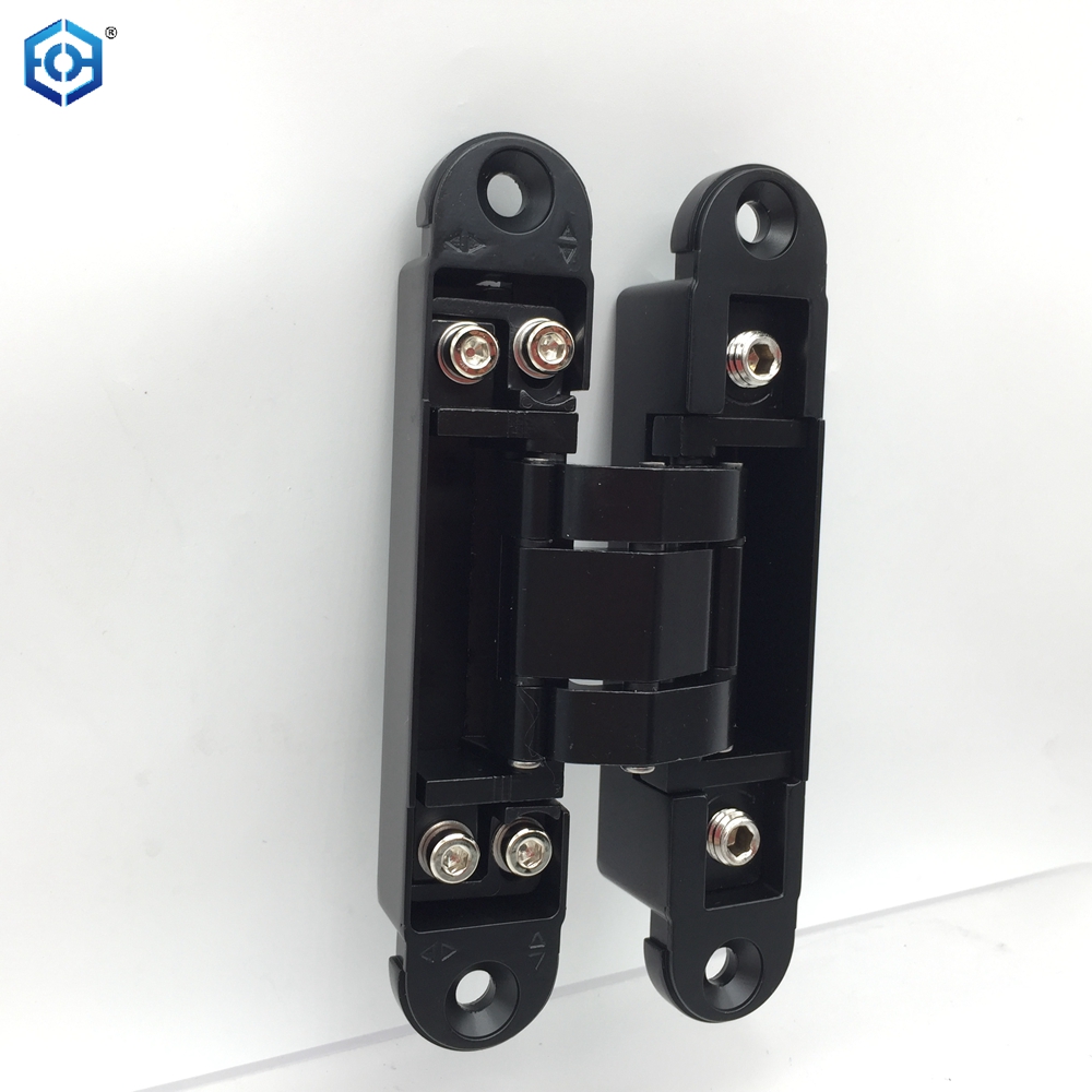 3D German Italy Style Invisible Adjustable Concealed Zinc Alloy Hidden Hinge for Wooden Swing Door 35kg