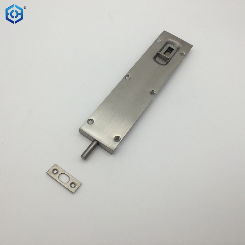 Double Door Flush Bolt Stainless Steel Security Door Lock Easy To Install Bathroom