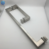 Stainless Steel Shower Door Handle L Shape Glass Door Pulls Handle Towel Bar