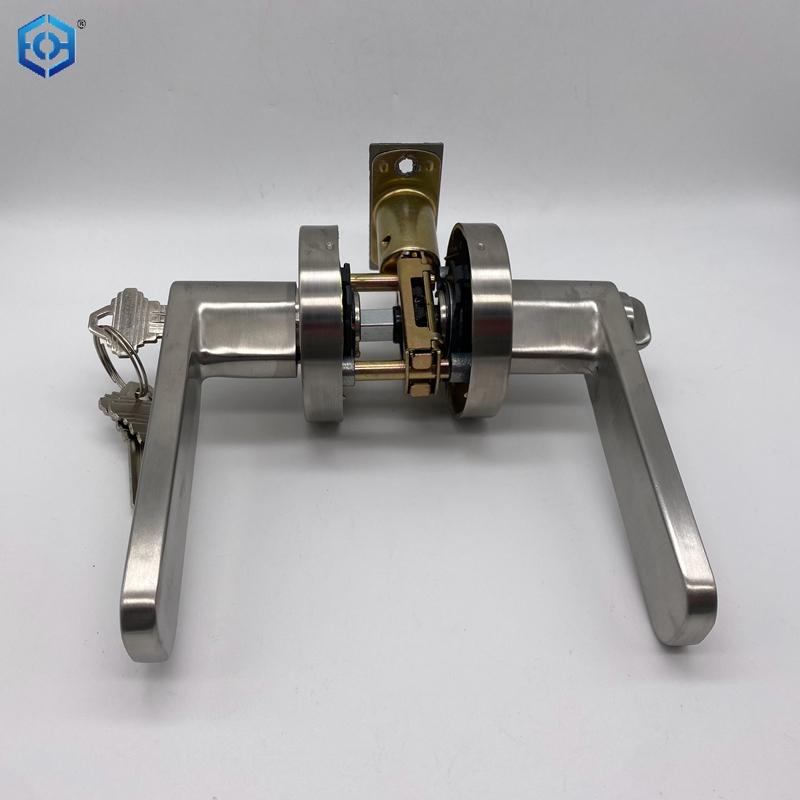 Stainless Steel 304 Extremely Heavy Duty Cylindrical Lever Door Lock 
