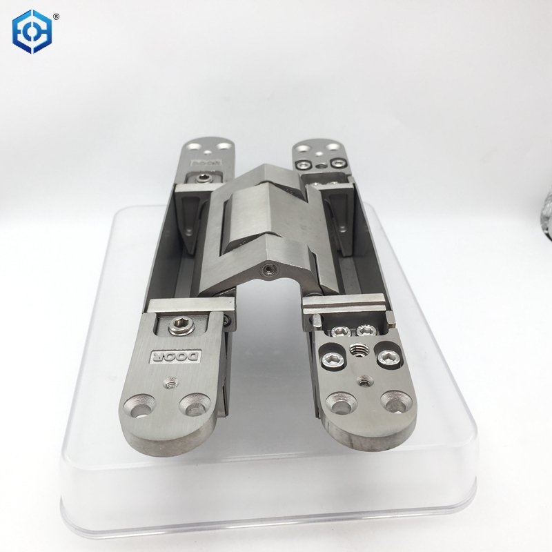 240mm Stainless Steel 304 3D Adjust Concealed Hinge for 200kg Door