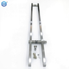 Silver Stainless Steel Square Tube Locking Ladder Pulls for Glass Doors