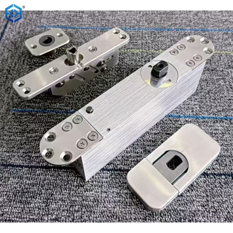 Top Bottom Heavy Duty Pivot Door Hinge 300kg Stainless Steel Concealed Door Hinge for Wood Glass Modern Design Floor Hinge