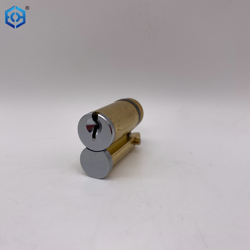 Brass Interchangeable Removable Large 8-shaped American Standard LFIC Large Format IC Core Lock Cylinder