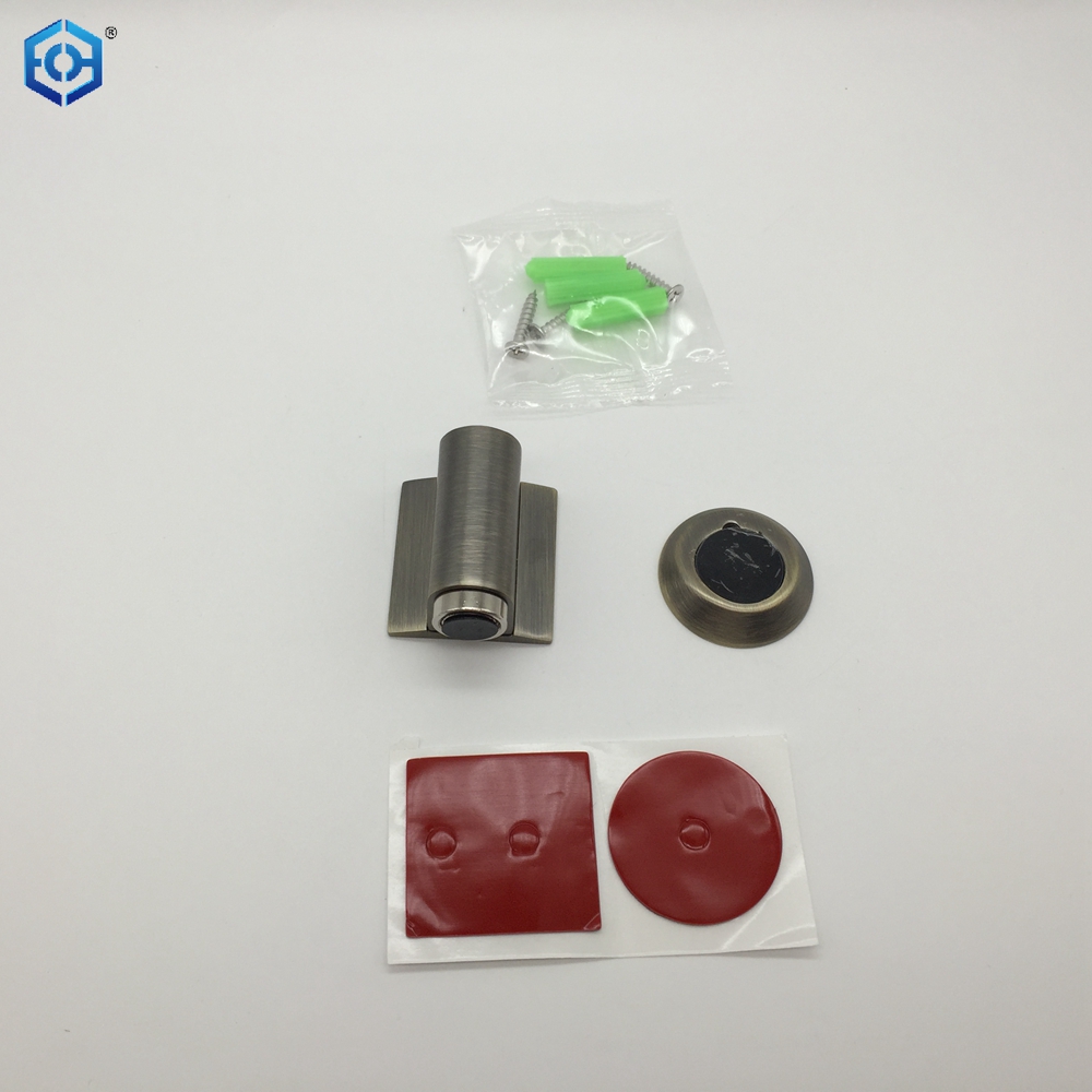 AB Stainless Steel Floor Mounted Magnetic Heavy Duty Door Stopper