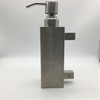 Silver Stainless Steel Hotel Wall Mount Liquid Hand Single Soap Dispenser
