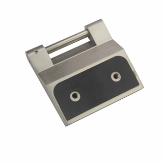 Stainless Steel Glass Door Hinge 180 Degree Glass to Glass Flat